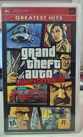GTA (Grand Theft Auto) Liberty City Stories - PSP (Mídia Física) - USADO
