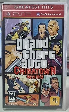 GTA (Grand Theft Auto) Chinatown Wars - PSP (Mídia Física) - USADO