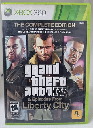 GTA IV The Complete Edition (Grand Theft Auto IV) - Xbox 360 (Mídia Física) - USADO