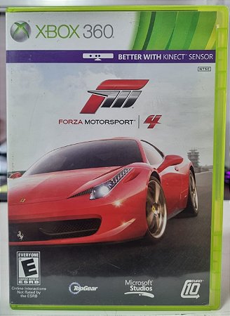 Forza Motorsport 4 - Xbox 360 (Mídia Física) - USADO