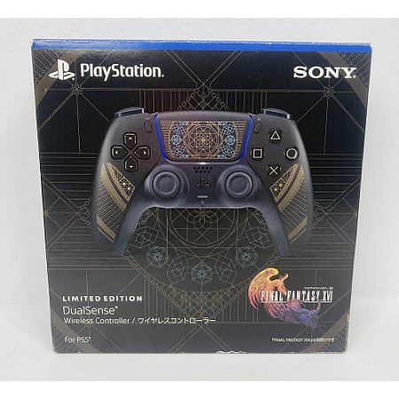 Controle PS5 sem fio Fina Fantasy, """""Seminovo""""""