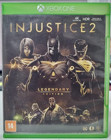 Injustice 2 Legendary Edition - Xbox One (Mídia Física) - USADO