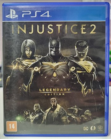 Injustice 2 Legendary Edition - PS4 (Mídia Física) - USADO
