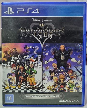 Kingdom Hearts HD 1.5 + 2.5 Remix - PS4 (Mídia Física) - USADO