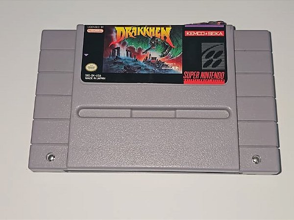 Drakkhen, Super Nintendo, Snes, Cartucho Original (Usado)