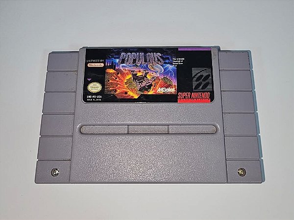 Populous, Super Nintendo, Snes, Cartucho Original (Usado)