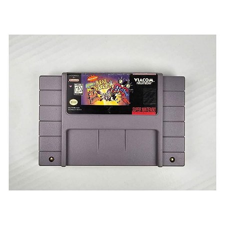 Aaahh Real Monsters, Super Nintendo, Snes, Cartucho Original (Usado)