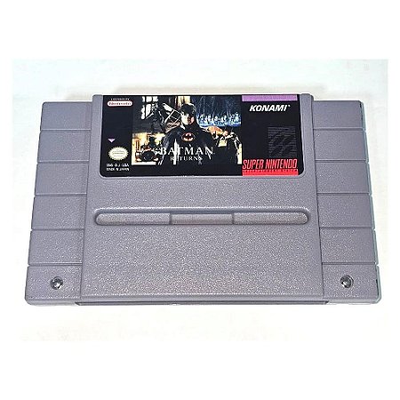 Batman Returns, Super Nintendo, Snes, Cartucho Original (Usado)