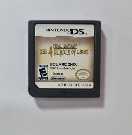 Final Fantasy The 4 Heroes of Light (Somente o CARTUCHO) - DS (Mídia Física) - USADO