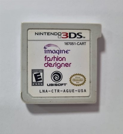 Imagine Fashion Designer - 3DS (Mídia Física) - USADO
