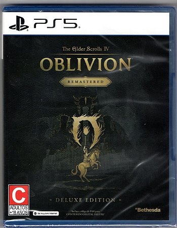 The Elder Scrolls IV Oblivion Remastered - PS5 (Midia Fisica) - Novo, Lacrado