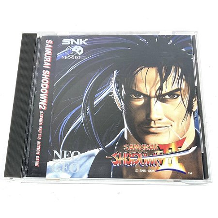 Samurai Shodown 2, Neo Geo CD, SNK, Americano, Original, "Impecável" (Usado)