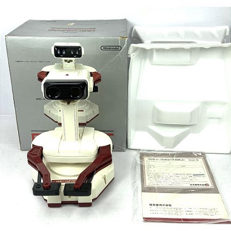 Robot, R.o.b. , Na Caixa, Famicom, Nes, Nintendo, Original (Usado)