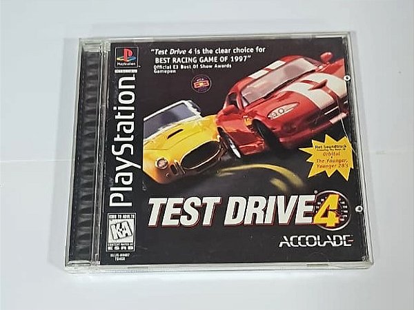 Test Drive 4, Original PS1 Americano (Usado)