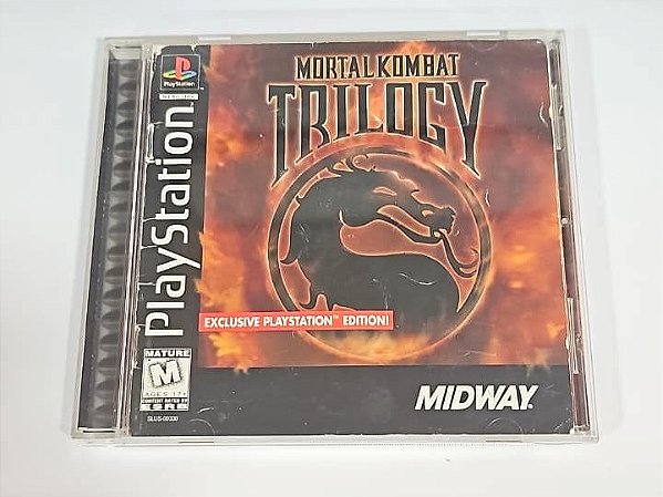 Mortal Kombat Trilogy , Original PS1 Americano (Usado)