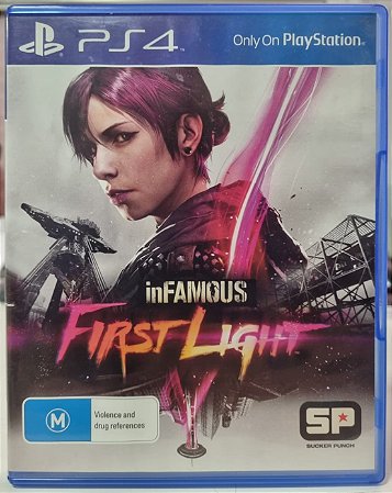 Infamous First Light (Inglês) - PS4 (Mídia Física) - USADO