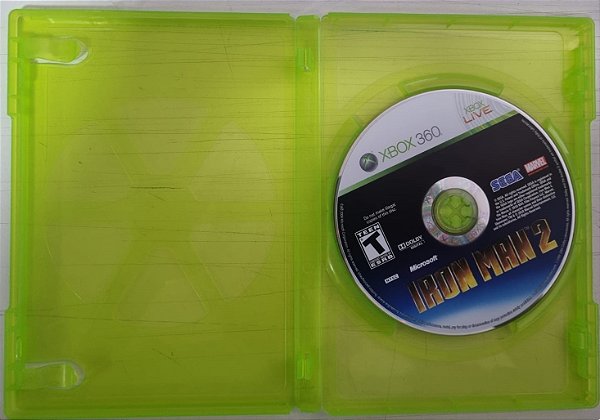 Iron Man 2 - XBOX 360 (Mídia Física) - USADO