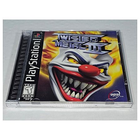 Twisted Metal 3, Original PS1 Americano (USADO)