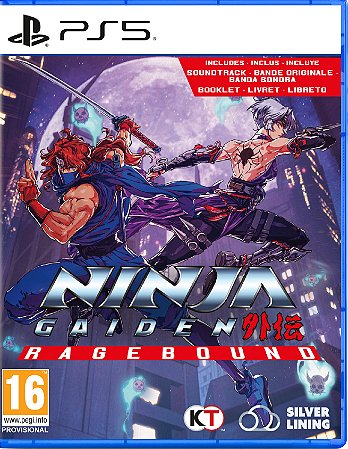 Ninja Gaiden Ragebound - PS5 (Mídia Física) - Novo, Lacrado