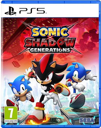 Sonic X Shadow Generations - PS5 (Mídia Física) - Novo, Lacrado