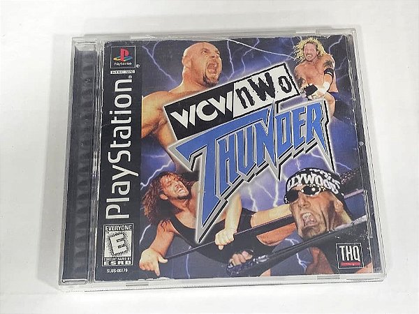 WCW vs. NWO: Thunder , Original PS1 Americano (Usado)