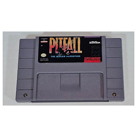 Pitfall , Super Nintendo, Snes, Cartucho Original (Usado)