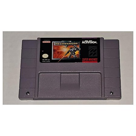 Activision Mechwarrior , Super Nintendo, Snes, Cartucho Original (Usado)