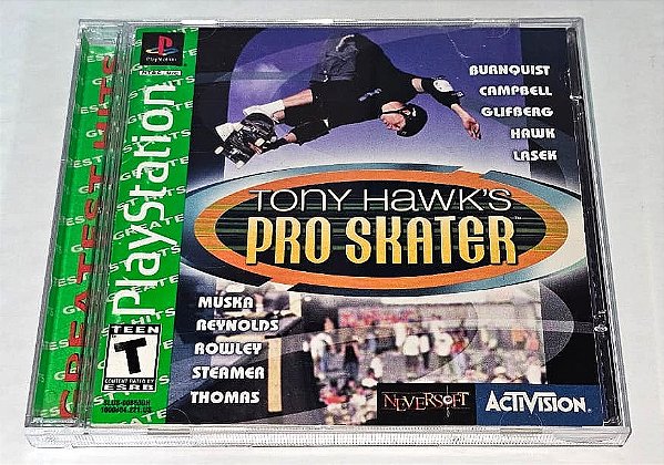 Tony Hawk's Pro Skater, Original PS1 Americano (Usado)