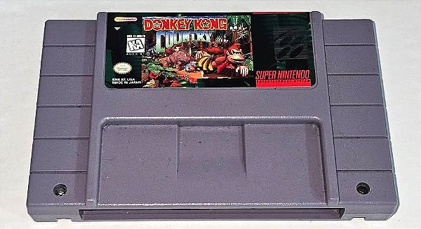 Donkey Kong Country , Super Nintendo, Snes, Cartucho Original (Usado)