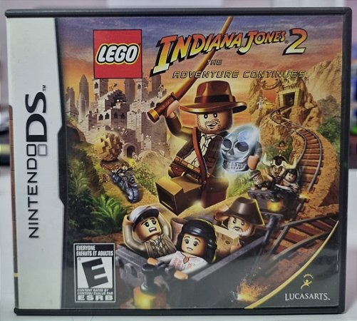 Lego Indiana Jones 2 The Adventures Continues - DS (Mídia Física) - USADO