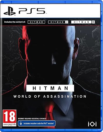 Hitman World Of Assassination - PS5 (Mídia Física) - Novo, Lacrado