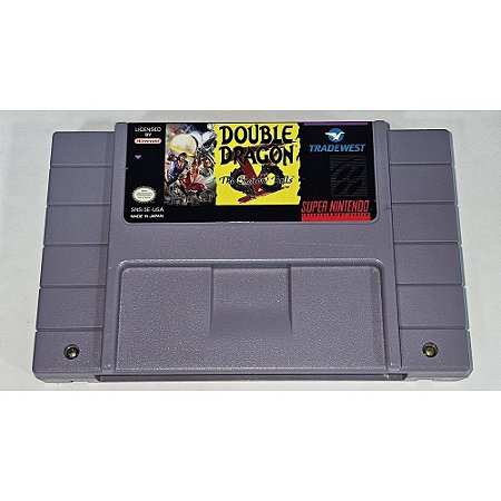 Double Dragon V The Shadow Falls , Super Nintendo, Snes, Cartucho Original (Usado)