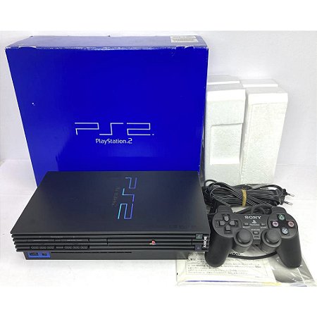 PlayStation 2, Na Caixa, 1 Controle, Modelo SCPH-15000, PS2, (Usado)