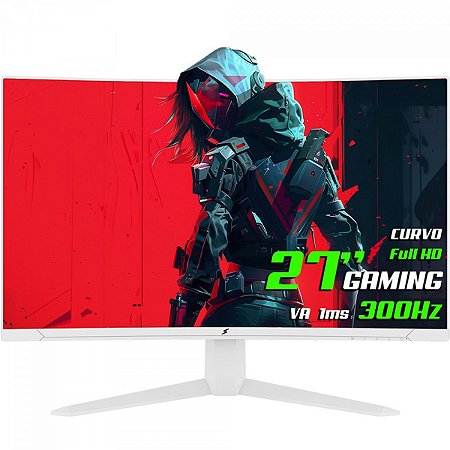 Monitor Gamer 27 Pol, Curvo, 300Hz, SuperFrame UltraX, Full HD, Fast VA, 1ms, FreeSync/G-Sync