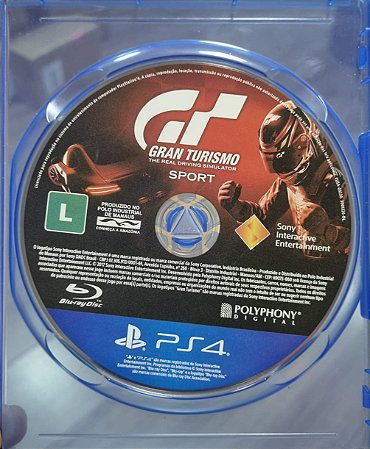 Gran Turismo Sport (Somente o DISCO) - PS4 (Mídia Física) - USADO