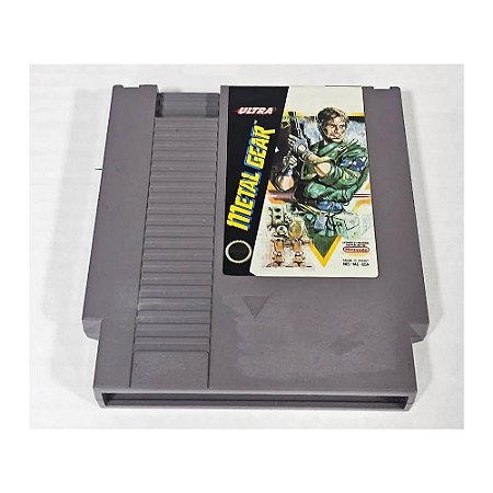 Metal Gear, Nes Nintendinho, Americano, Original (Usado)