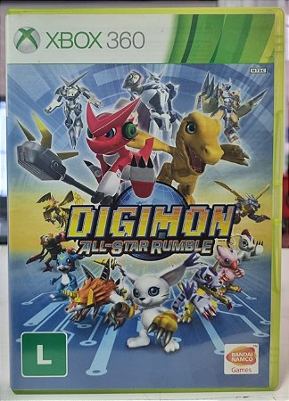 Digimon All-Star Rumble - Xbox 360 (Mídia Física) - USADO