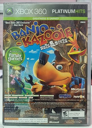 Banjo-Kazooie Nuts & Bolts e Viva Pinata - Xbox 360 / Xbox One (Mídia Física) - USADO