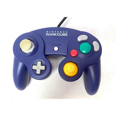 Controle Gamecube Violeta , Original, Nintendo (Usado)