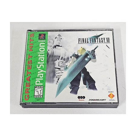 Final Fantasy Vii, Original PS1 Americano (Usado)