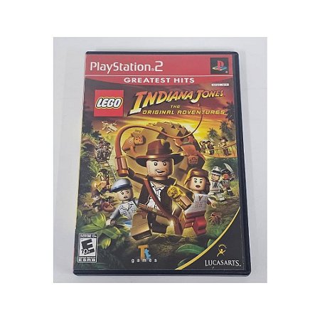 Lego Indiana Jones The Original Adventures - PS2 Americano - Original (Mídia Física) - Usado