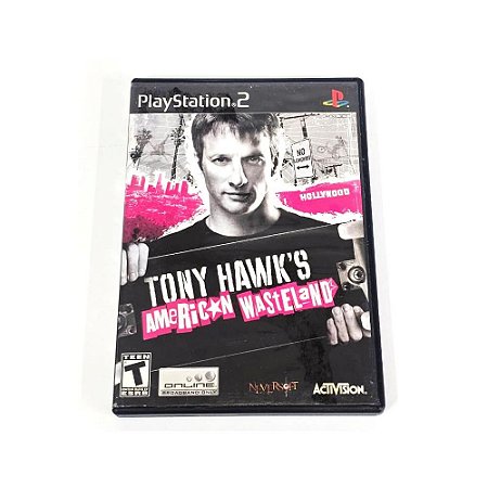 Tony Hawk's American Wasteland -  PS2 Americano - Original (Mídia Física) - Usado