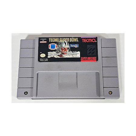 Tecmo Super Bowl, Super Nintendo, Snes, Cartucho Original (Usado)