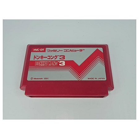 Donkey Kong 3, Famicom Nintendinho Nes JP Original (Usado)