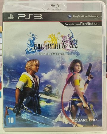 Final Fantasy X / X-2 HD Remaster - PS3 (Mídia Física) - USADO