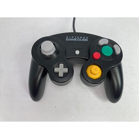 Controle Gamecube Preto, Original, Nintendo (Usado)