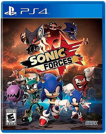 Sonic Forces - PS4 (Mídia Física) - Novo, Lacrado