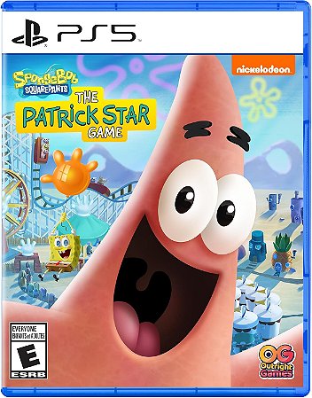 Spongebob Squarepants The Patrick Star Game - PS5 (Mídia Física) - Novo, Lacrado