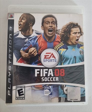 FIFA 08 - PS3 (Mídia Física) - USADO