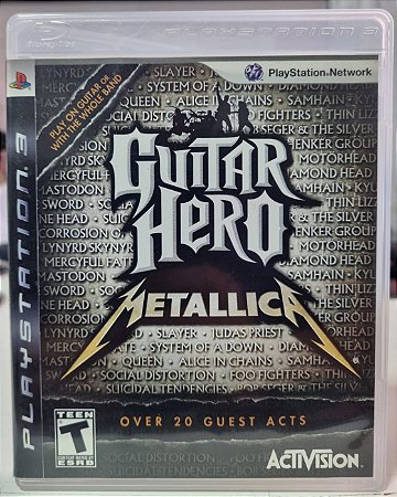 Guitar Hero Metallica - PS3 (Mídia Física) - USADO